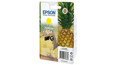 Epson 604 ink cartridge 1 pc(s) Original Standard Yield Yellow