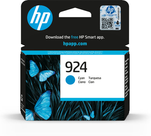 HP 924 Cyan Original Ink Cartridge