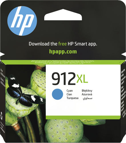 HP 912XL High Yield Cyan Original Ink Cartridge