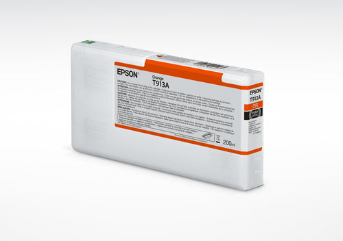 Epson T913A Orange Ink Cartridge (200ml)