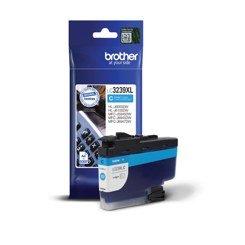 Brother LC-3239XLC ink cartridge 1 pc(s) Original High (XL) Yield Cyan