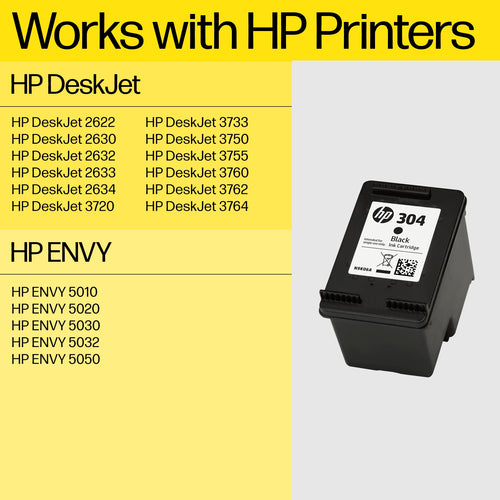 HP 304XL Tri-color Original Ink Cartridge