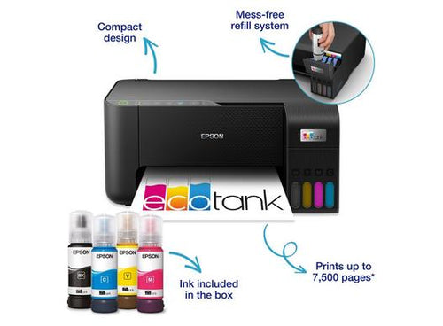 Epson EcoTank ET-2860 Inkjet A4 5760 x 1440 DPI 33 ppm Wi-Fi