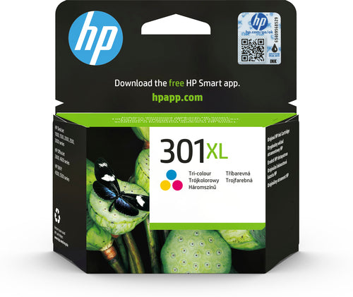 HP 301XL High Yield Tri-color Original Ink Cartridge