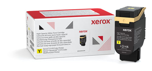 Xerox Genuine ® C410 Color Printer/VersaLink® C415 Color Multifunction Printer Yellow High capacity Toner Cartridge (7000 Pages) - 006R04688