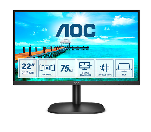 AOC B2 22B2H/EU LED display 54.6 cm (21.5