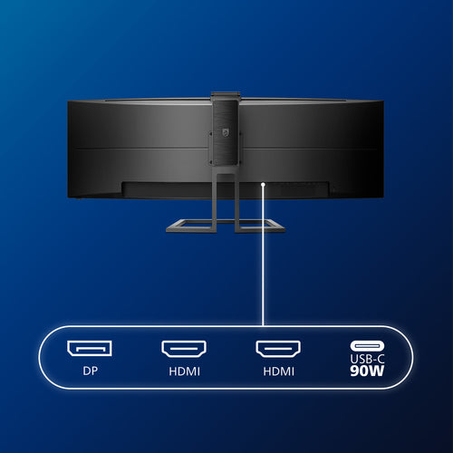 Philips P Line 32:9 SuperWide curved LCD display 499P9H/00