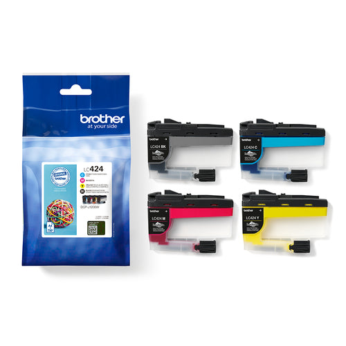 Brother LC-424VAL ink cartridge 4 pc(s) Original Black, Cyan, Magenta, Yellow