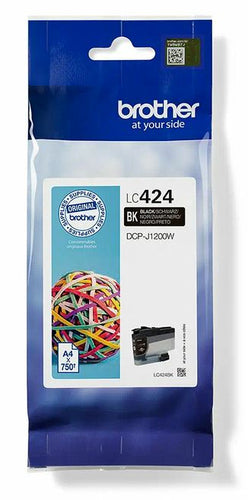 Brother LC-424BK ink cartridge 1 pc(s) Original Black