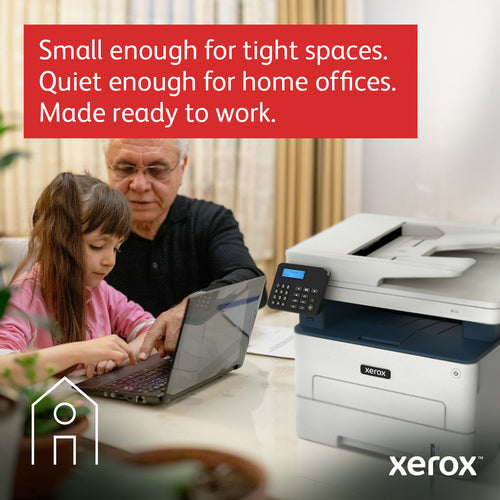 Xerox B225 Multifunction Printer, Print/Scan/Copy, Black and White Laser, Wireless, All In One