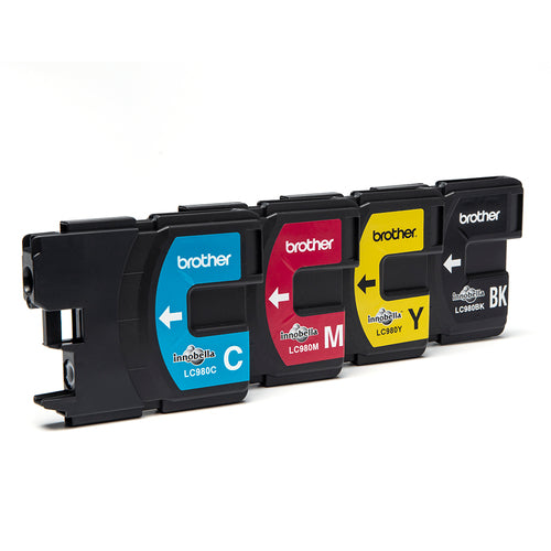 Brother LC980VALBP ink cartridge 4 pc(s) Original Black, Cyan, Magenta, Yellow