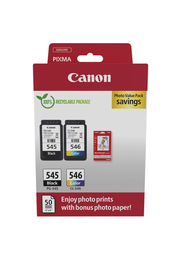 Canon 8287B008 ink cartridge 2 pc(s) Original Black, Cyan, Magenta, Yellow