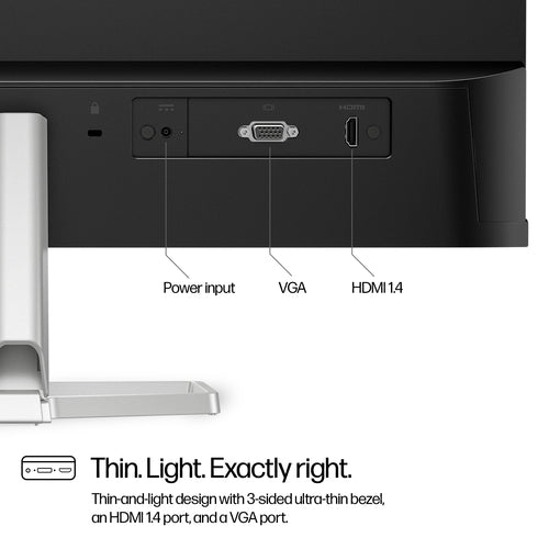 HP Series 5 23.8 inch FHD Monitor - 524sf