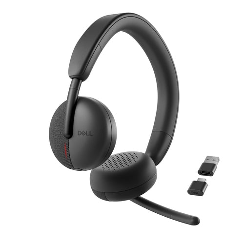 DELL WL3024 Headset Wired & Wireless Head-band Calls/Music USB Type-C Bluetooth Black