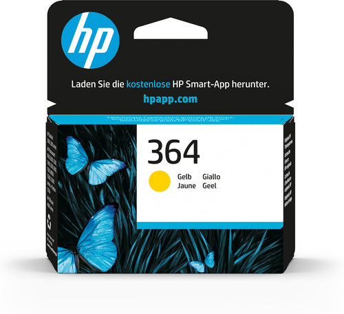 HP 364 Yellow Original Ink Cartridge