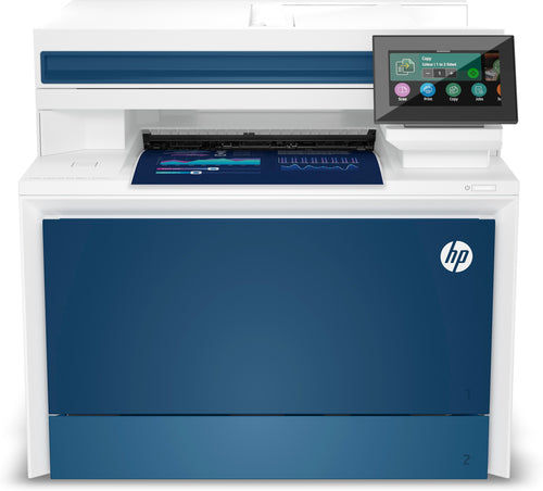 HP Color LaserJet Pro MFP 4302fdn Printer, Color, Printer for Small medium business, Print, copy, scan, fax, Print from phone or tablet; Automatic document feeder; Two-sided printing