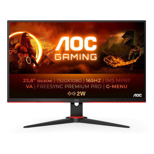 AOC 24G2SAE/BK computer monitor 60.5 cm (23.8