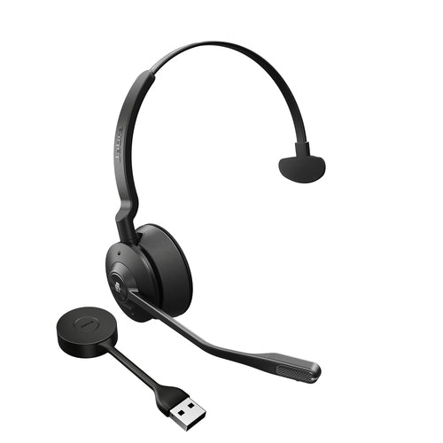 Jabra Engage 55 Headset Wireless Head-band Office/Call center Black, Titanium